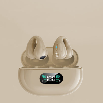 Open Ear Clip On Headphones