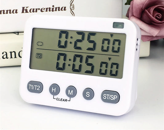 Dual Display Kitchen Timer