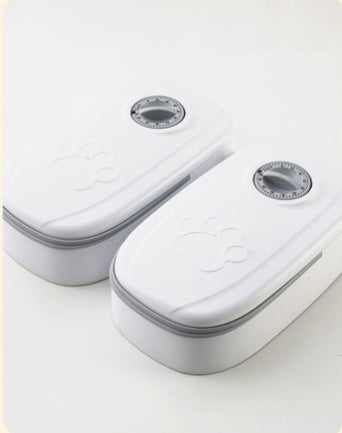 Timed Pet Feeder Bowl