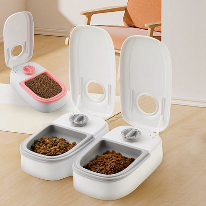Timed Pet Feeder Bowl