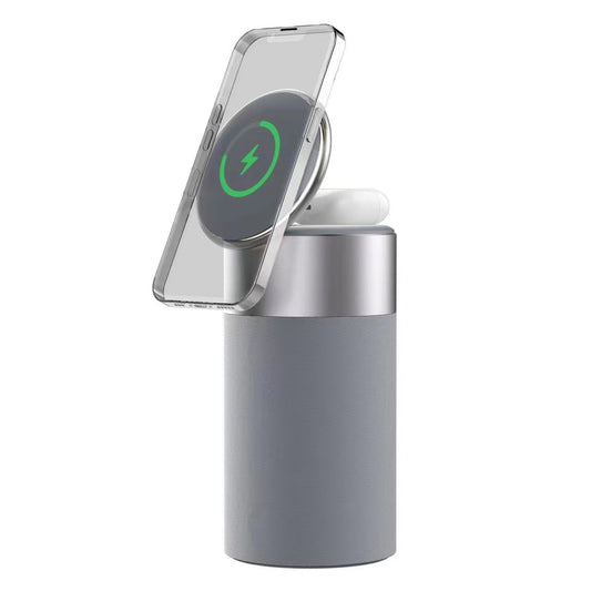 3 in 1 Bedside Speaker Lamp With Wireless Charging