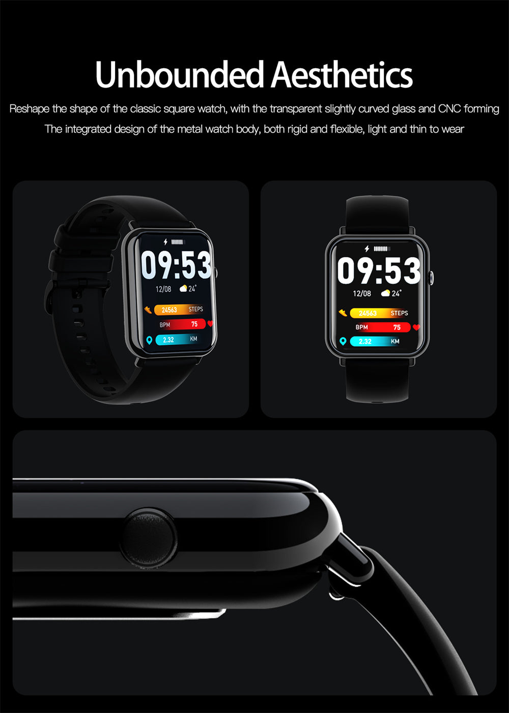 Water Resistant Smart Watch