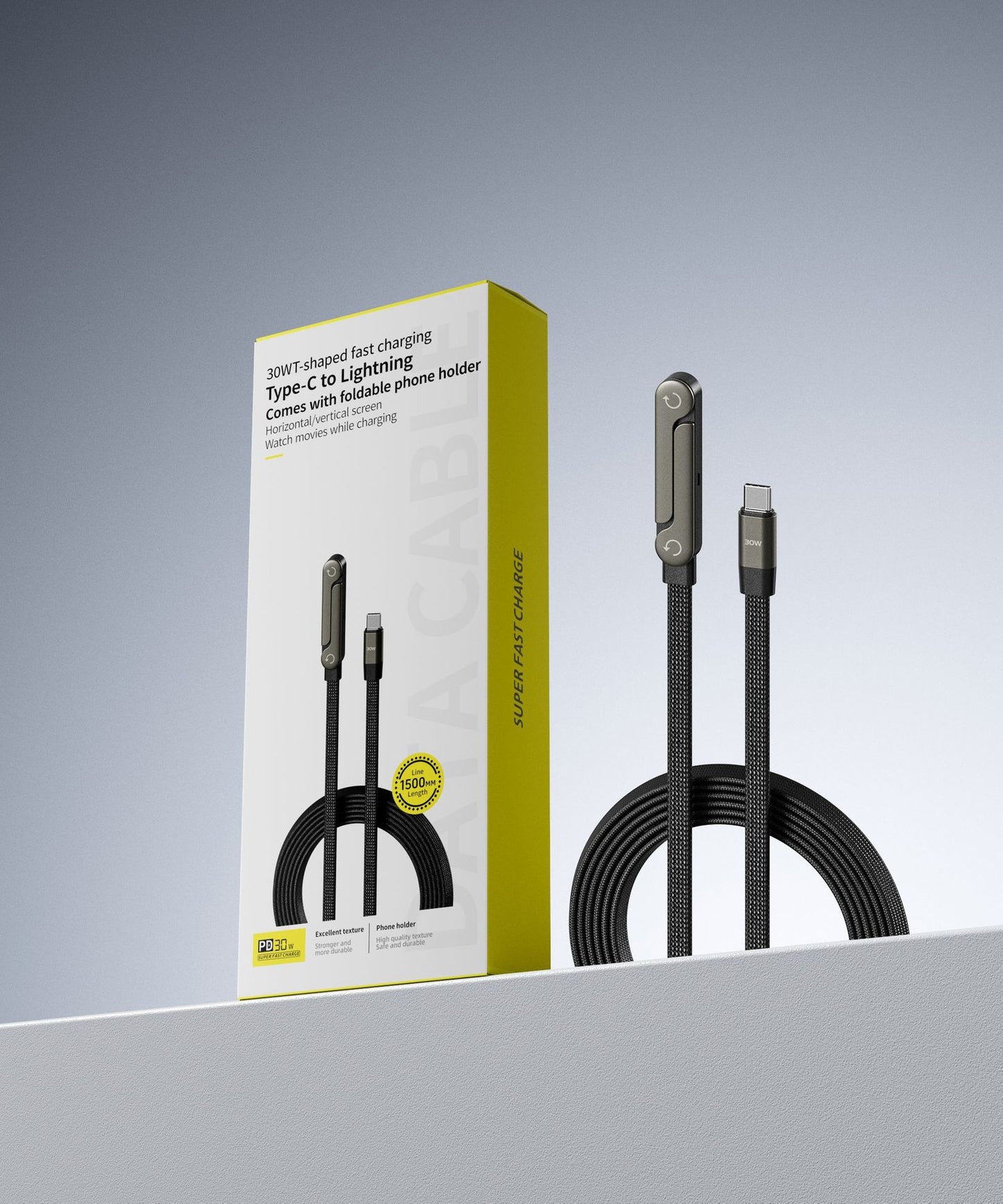 USB C Charging Cable Stand