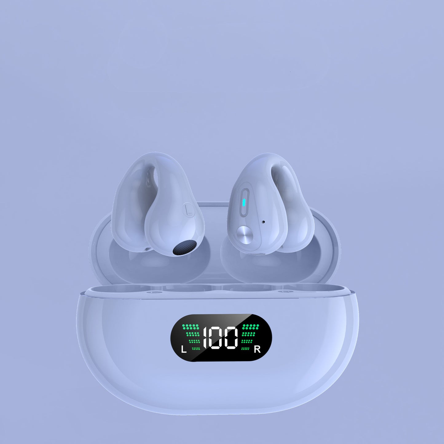 Open Ear Clip On Headphones