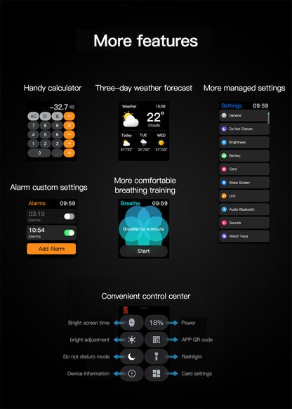 Water Resistant Smart Watch